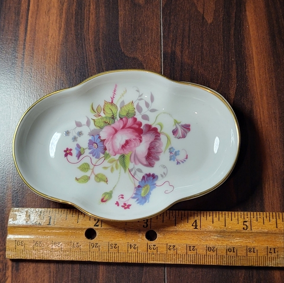 Vintage Floral trinket dish - Picture 3 of 3